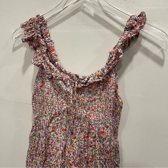Urban Outfitters Off The Shoulder Ditsy Floral Smock Dress Flowy Medium - Picture 4 of 10